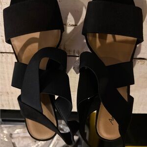 American Eagle Outfitters Black Sandals